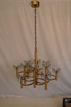 sciolari - Gaetano Sciolari - Kroonluchter - Messing, Glas -