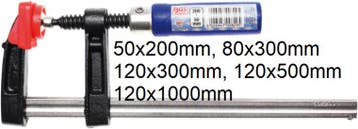 Bgs Technic Lijmklemmen lijmtangen, 50x200 mm, Verzenden, Nieuw