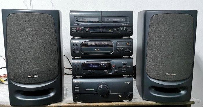 Technics - SC-CH 404 Stereoset, TV, Hi-fi & Vidéo, Radios