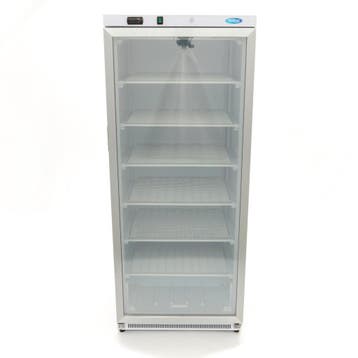 Vrieskast - 600 L - Wit - met Glazen Deur, Verzenden, Nieuw in verpakking, Koelen en Vriezen