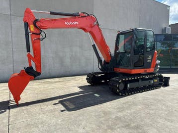 Veiling: Midigraafmachine Kubota  KX175-5 Diesel 2017, Ophalen