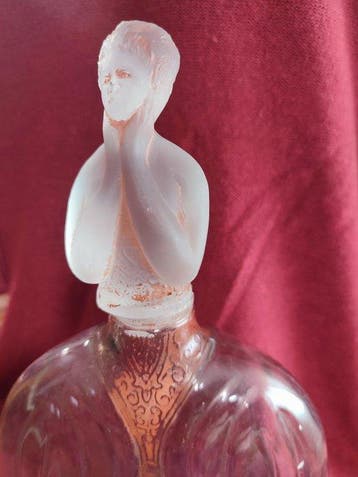 Art Deco Toiletset - Perfumera Parera - Kristal - Fles