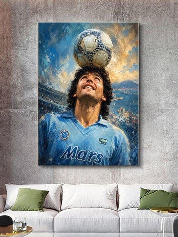 Shayer - Diego Maradona – The Blue Saint of Napoli - XL -