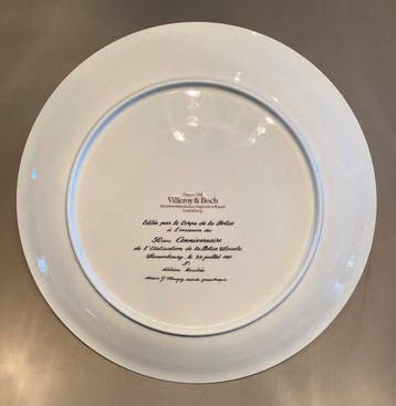 Villeroy & Boch - Assiette murale (3) - Porcelaine