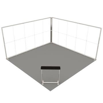 Beursstandset | LUMIX™ | 2 LED-Frames + LED-Counter | ±25m², Zakelijke goederen, Verzenden, Nieuw in verpakking