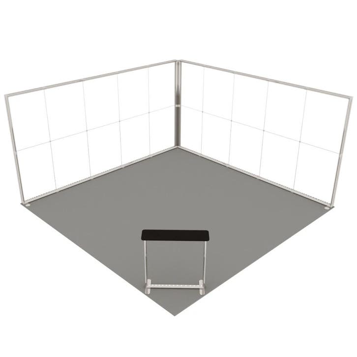 Beursstandset | LUMIX™ | 2 LED-Frames + LED-Counter | ±25m², Zakelijke goederen, Horeca | Keukenapparatuur, Nieuw in verpakking