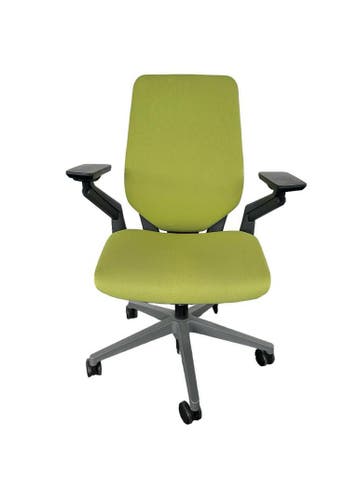 Steelcase Gesture Bureaustoel, Full Option Uitvoering, Verzenden, Zo goed als nieuw, Bureaustoel, Groen