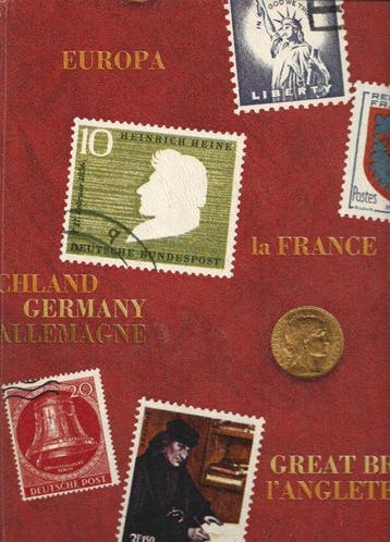 Wereld 1880/2005 - Vijf filatelistische verzamelingen: 1.-, Gestempeld