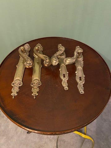 Poignée de porte (4) - 1930-1940 - Ferrures de porte