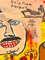 Malo - 2 Tons - like basquiat, Antiek en Kunst