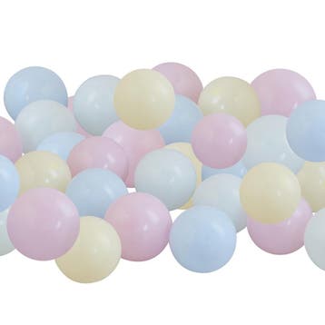 Ballonnen Pastel 13cm 40st, Hobby en Vrije tijd, Feestartikelen, Verzenden, Nieuw