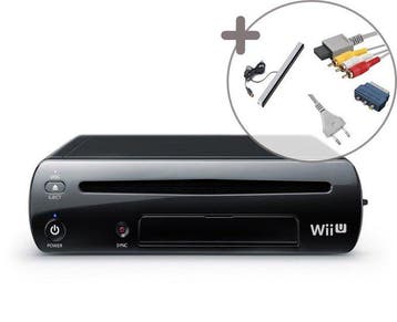 Wii U Console Black, Consoles de jeu & Jeux vidéo, Verzenden