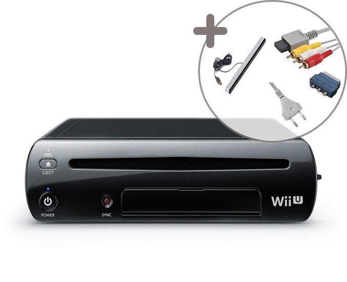 Wii U Console Black, Games en Spelcomputers, Spelcomputers | Nintendo Wii U, Verzenden
