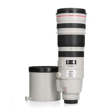 Canon EF 200-400mm f/4 L IS USM - Telelens - 1 jaar garantie, Ophalen of Verzenden, Comme neuf