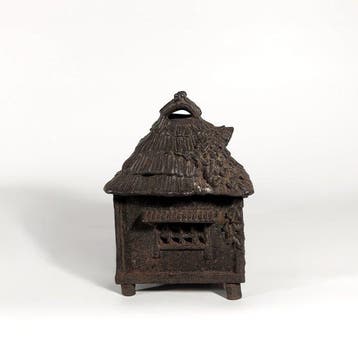 Homma Takusai () - Wierookvat - gietijzer -
