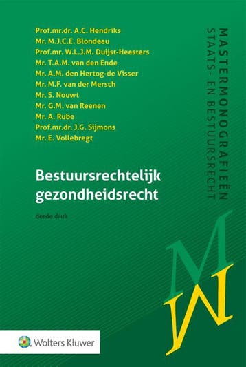 Bestuursrechtelijk gezondheidsrecht 9789013150711, Boeken, Verzenden, Zo goed als nieuw