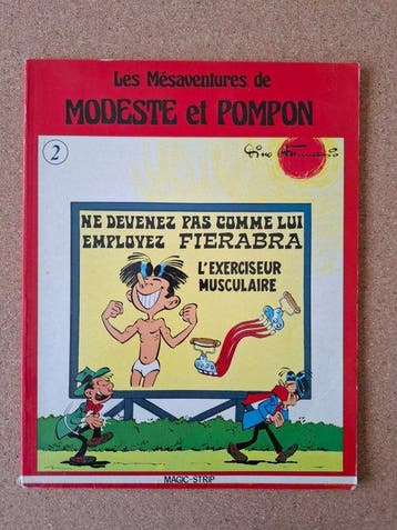 Les Mésaventures de Modeste et Pompon T2 + dédicace - B - 1, Boeken, Nieuw