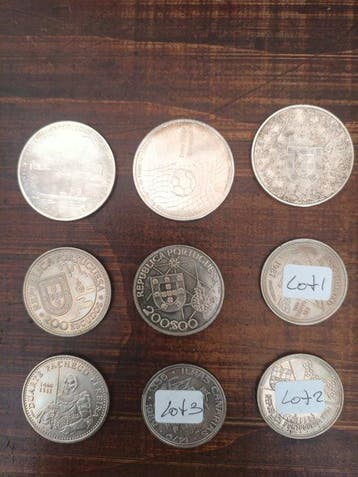 Portugal. Republic. 9 moedas (Zonder minimumprijs)