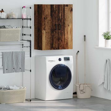 vidaXL Wandkast Oudhout 69,5 x 34 x 90 cm Bewerkt hout, Huis en Inrichting, Verzenden, Nieuw