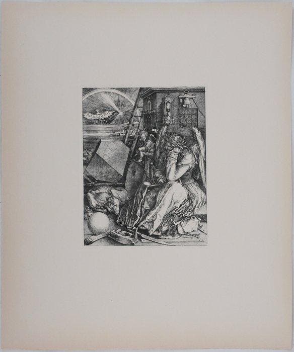 Albrecht Dürer (1471-1528) - Melencolia, Antiek en Kunst, Antiek | Overige Antiek