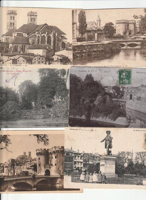 Frankrijk, België - Stad en Landschap, Wereldoorlog 1,, Collections, Cartes postales | Étranger
