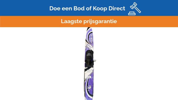 Bieden: Devocean Balance 67 inch waterski set, Sports nautiques & Bateaux, Wakeboard, Enlèvement ou Envoi