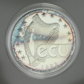 Ierland. Eire Ecu Argent PROOF 1993 (Zonder minimumprijs)