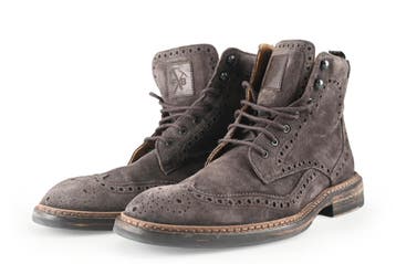 Floris van Bommel Veterboots in maat 40½ Bruin, Bruin, Verzenden, Boots, Floris van Bommel