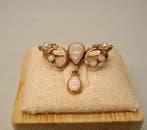 Zonder minimumprijs - Broche Zilver, Verguld - 2.20ct. tw.