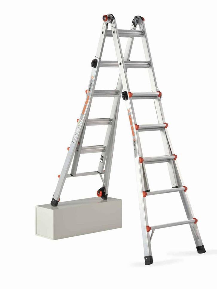Altrex vouwladder Little Giant Velocity 4×5 sporten, Doe-het-zelf en Bouw, Ladders en Trappen, 4 meter of meer, Opvouwbaar of Inschuifbaar