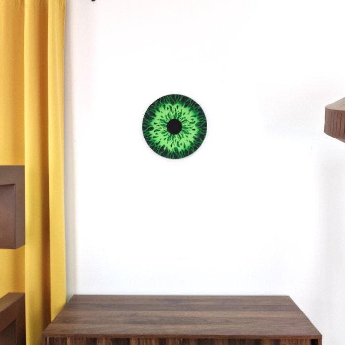 José Soler Art - The Green Eye, Antiek en Kunst, Kunst | Designobjecten