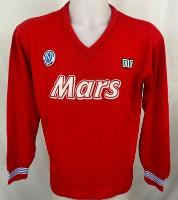 SSC Napoli NR Mars Allenamento 1985-1989 Numero 9 Made in
