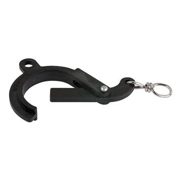 100× WENTEX® Rapido - gordijnclamp Zwart, Verzenden, Nieuw
