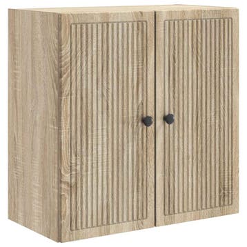 vidaXL Wandkast Sonoma Eiken 59 x 31 x 60 cm Bewerkt hout, Verzenden, Nieuw