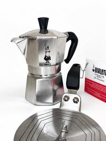 Bialetti - Koffieservies (2) - Staal, Aluminium
