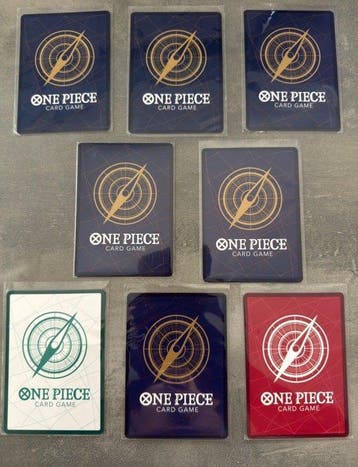 Bandai - 8 Mixed collection - One Piece, Hobby en Vrije tijd, Verzamelkaartspellen | Overige, Nieuw