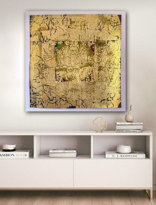 Fran Gonzalez (1959) - Japanese Window 2, Antiquités & Art, Art | Peinture | Moderne