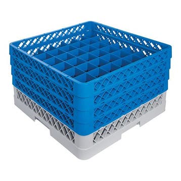 Bekerglazenkorf 3x CR 49 + 1x CR 0 | Ø6,3x24(h)cm |, Verzenden