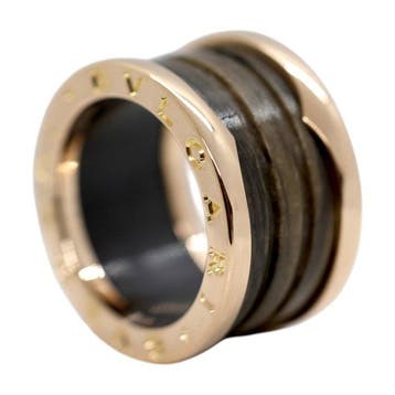 Bvlgari - Bague - B.zero 1 - 18 carats Or rose, marbre, Nieuw