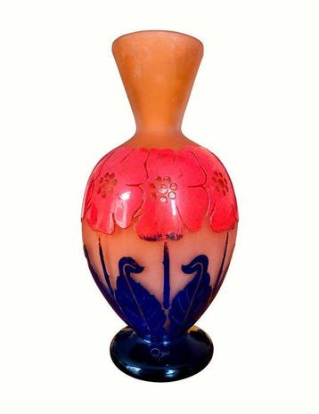 Degué - DEGUÉ (David GUÉRON, 1892-1950) - Vaas - Grote vaas, Antiek en Kunst