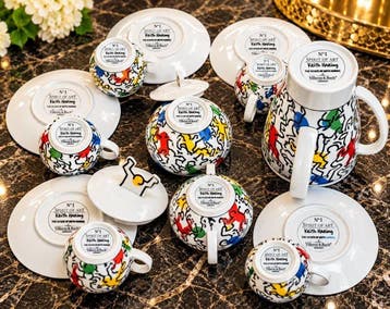 Villeroy & Boch - Keith Haring - Koffieservies voor 6 (15) -