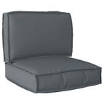 vidaXL Pallet Kussen Set 2 pcs Antraciet Oxford Stof, Huis en Inrichting, Verzenden, Nieuw