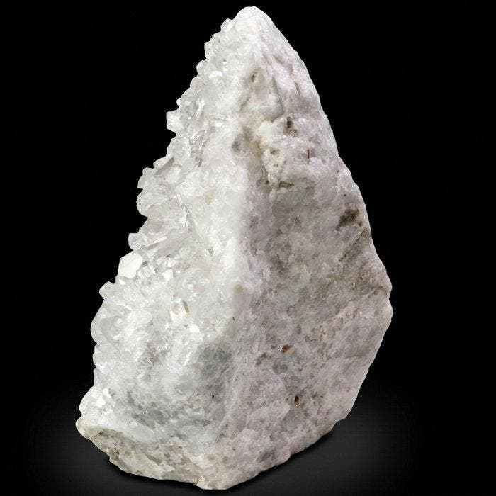Geen minimumprijs - Lemurian Crystal Quartz - Geode -, Verzamelen, Mineralen en Fossielen