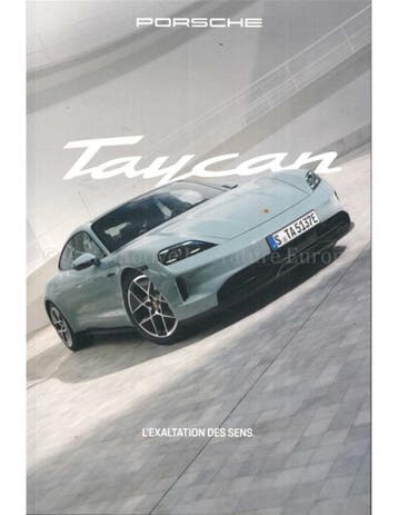 2024 PORSCHE TAYCAN BROCHURE FRANS, Nieuw
