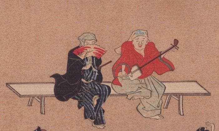 - 1923 - Hanabusa Itch   (1652 – 1724) - Japan -, Antiek en Kunst, Antiek | Overige Antiek