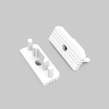 End - cap - met - kabelopening - surface - 14mm - (2 - stuk, Verzenden, Nieuw
