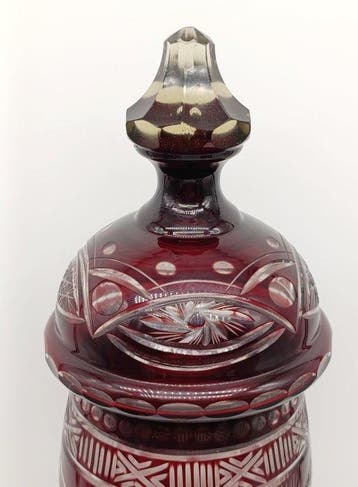 Panier de friandises - Verre moulu