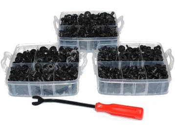 Veiling - Automotive autoclipset 630-delig incl. demontagtan