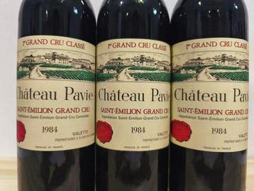 1984 Château Pavie - Saint-Émilion 1er Grand Cru Classé B -