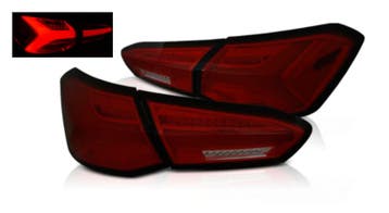 LED achterlichten Red Smoke dynamisch geschikt voor Ford, Verzenden